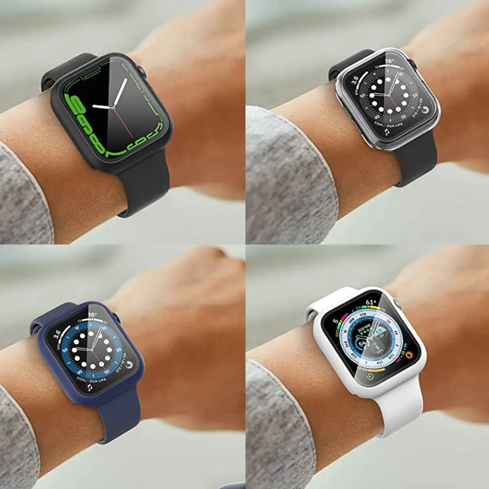 Glass+cover For Apple Watch Ca - مراجعة Jewelry Smart Watches وسعره