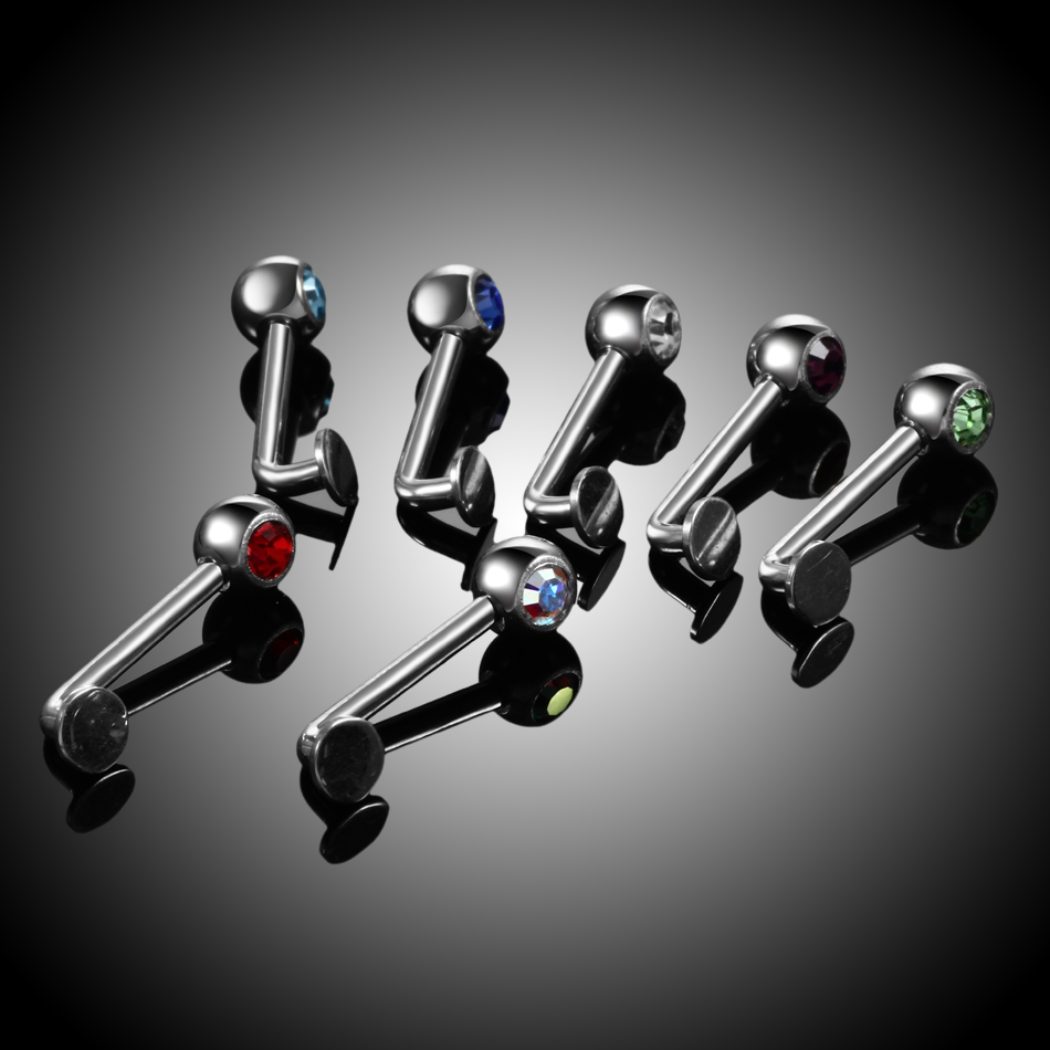 1PC Belly Button Rings Piercin - مراجعة Christina Jewelry & Watches Marguerite Ørestik Forgyldt Sølv وسعره