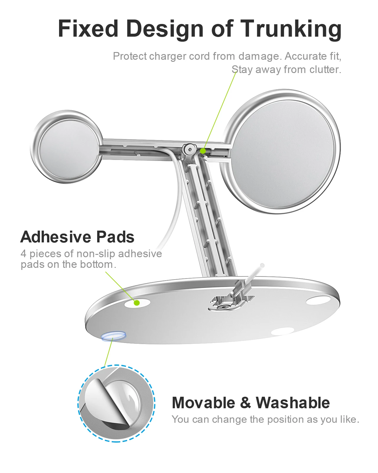 EWA 2-in-1 Desktop Phone Stand - مراجعة Watches & Jewelry Repair Center Photos وسعره