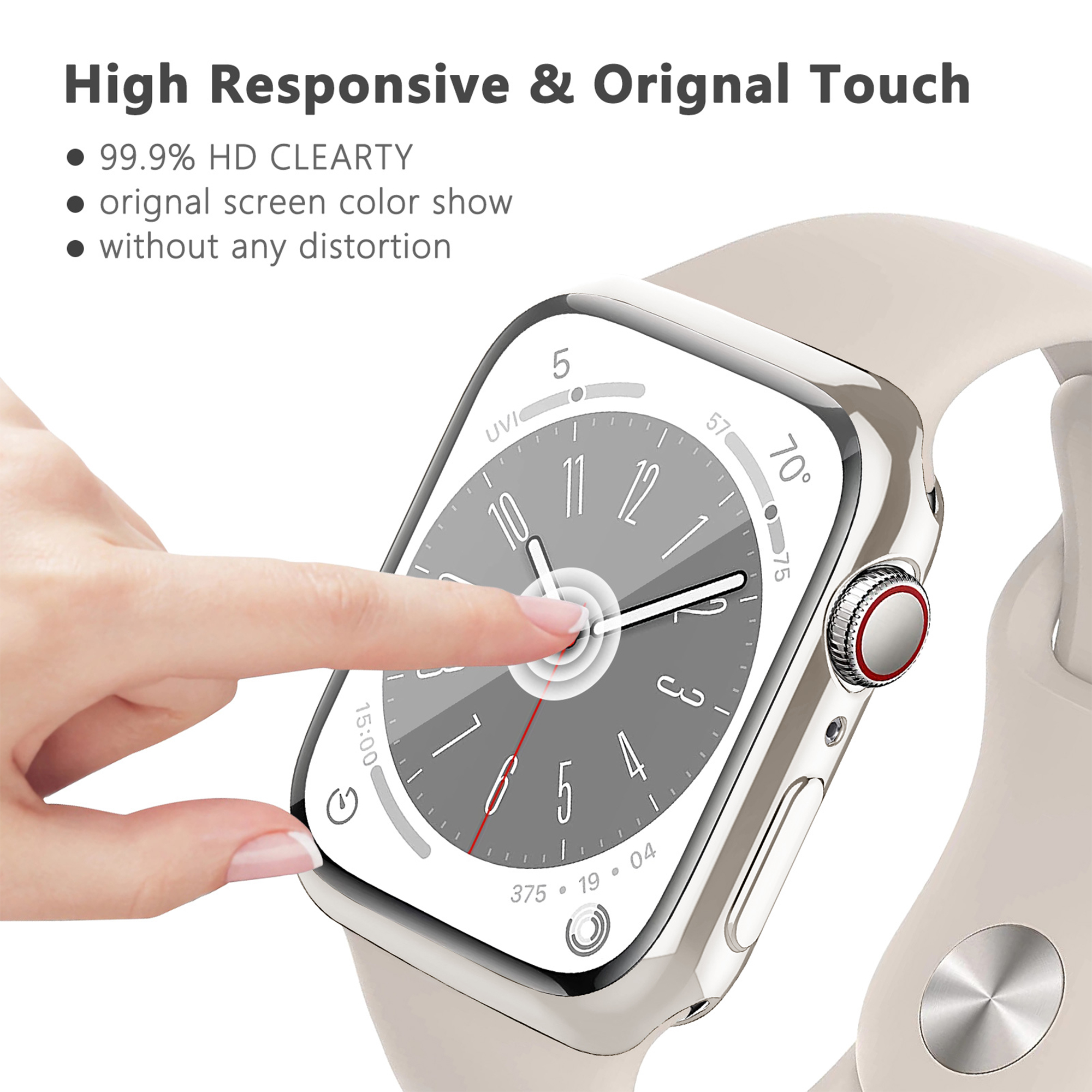 Screen Protector For Apple Wat - مراجعة Jewelry Smart Watches وسعره