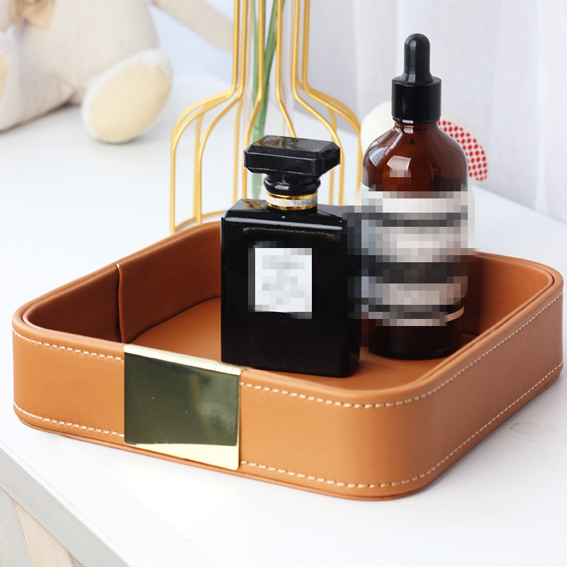 Leather Desk Tray Desktop Stor - مراجعة Jewelry And Watches Store وسعره