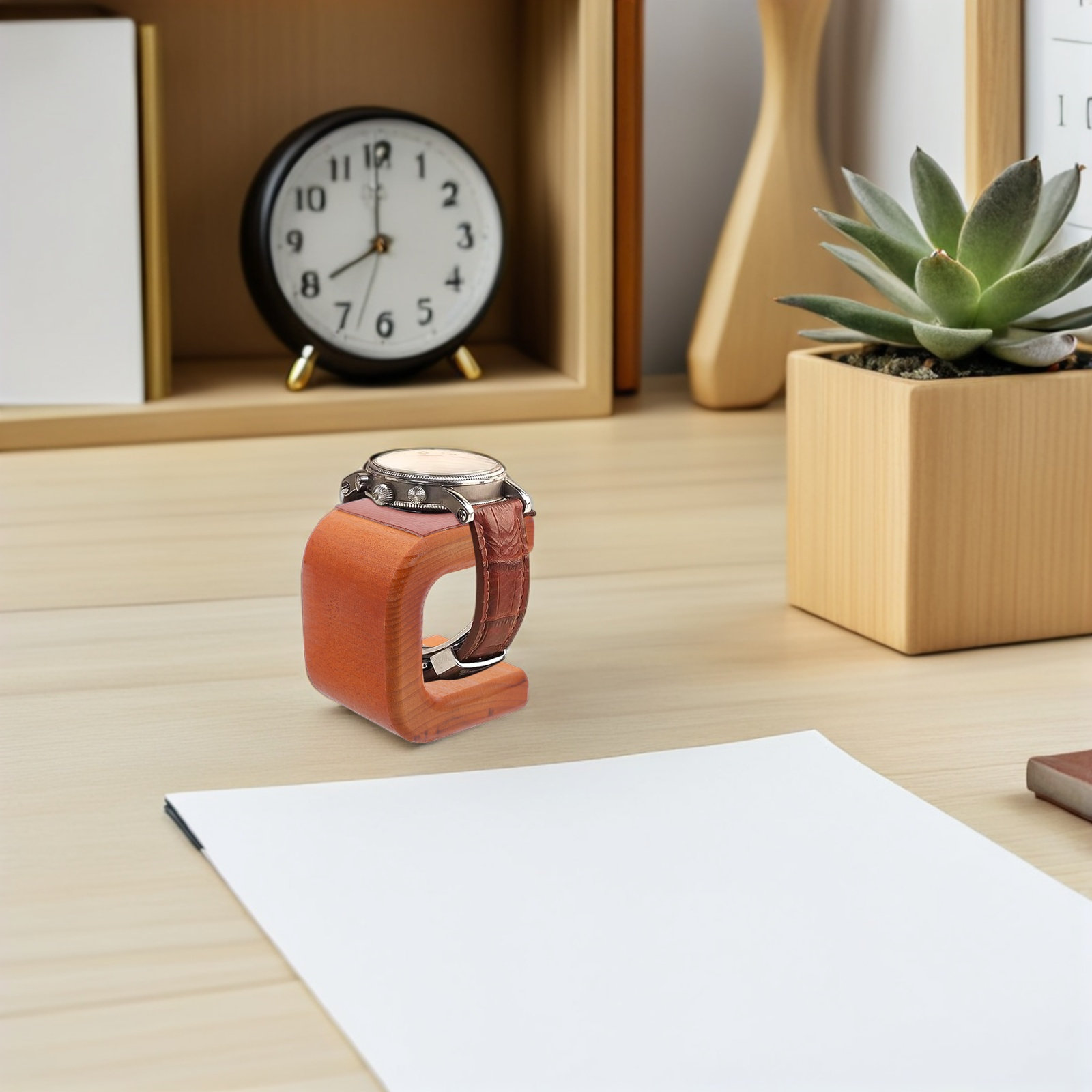 Wooden Watch Display Stand for - مراجعة Jewelry Smart Watches وسعره