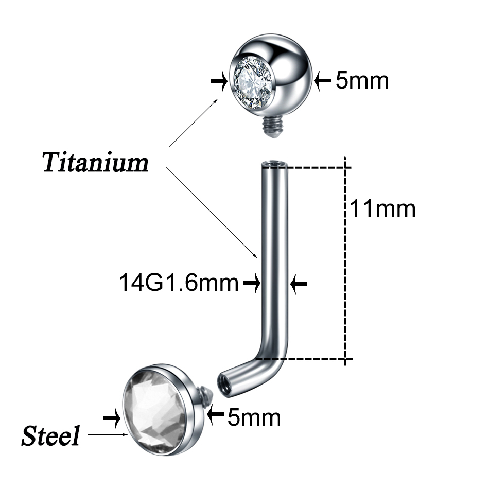 1PC G23 Titanium Crystal Chris - مراجعة Christina Jewelry & Watches Marguerite Ørestik Forgyldt Sølv وسعره