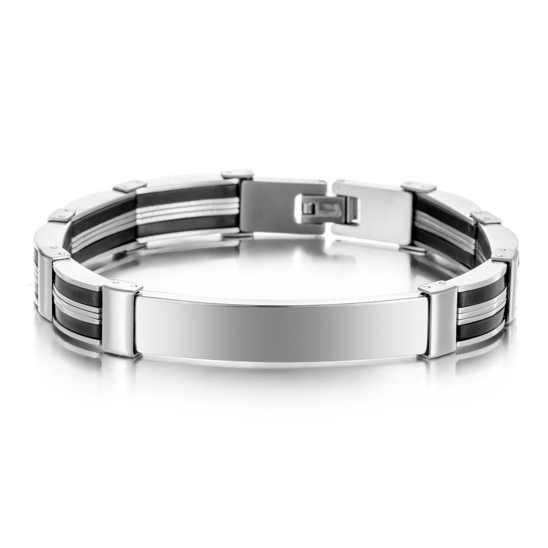 Punk Custom TEXT Name Men Stai - مراجعة Jewelry Watches Men وسعره