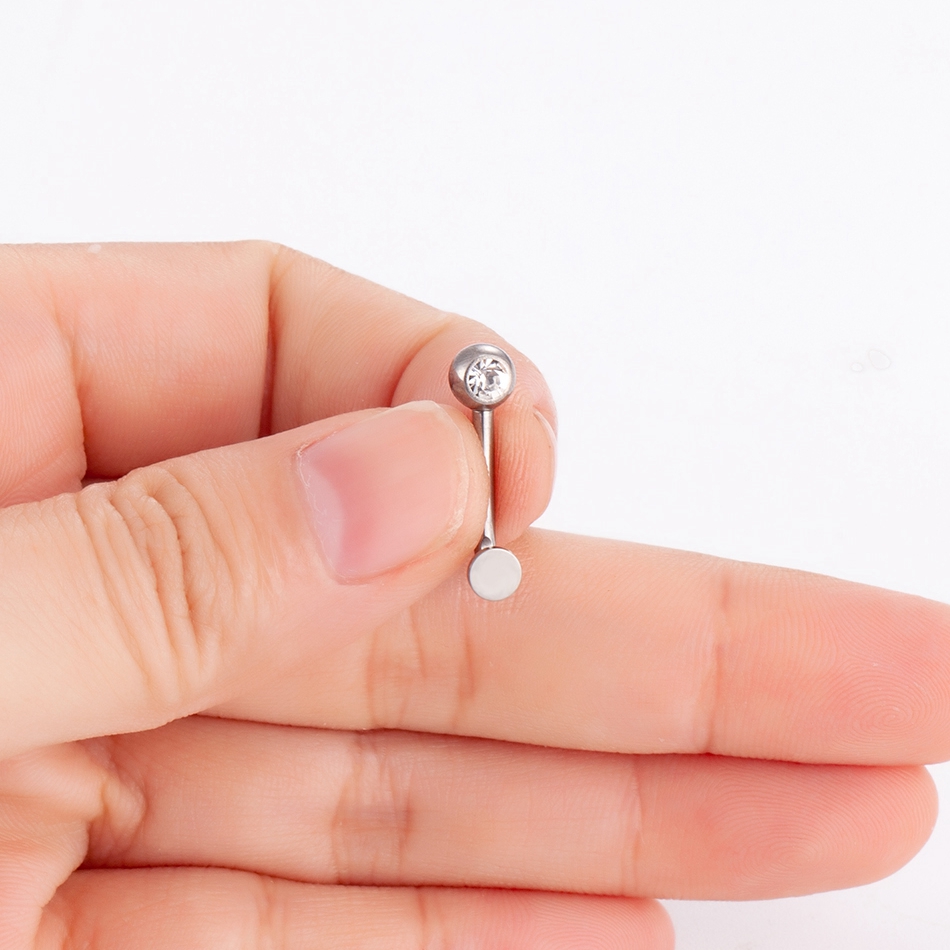 1PC Titanium Pussy Piercing Ch - مراجعة Christina Jewelry & Watches Marguerite Ørestik Forgyldt Sølv وسعره