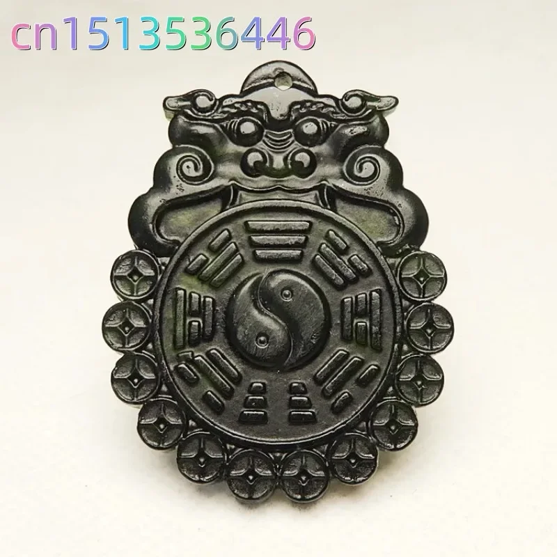 Green Real Jade Tai Chi Pendan - مراجعة Luxury Gifts Jewelry & Watches Namfleg Mostar وسعره