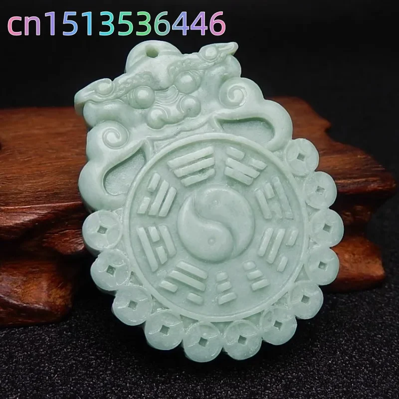 Green Real Jade Tai Chi Pendan - مراجعة Luxury Gifts Jewelry & Watches Namfleg Mostar وسعره