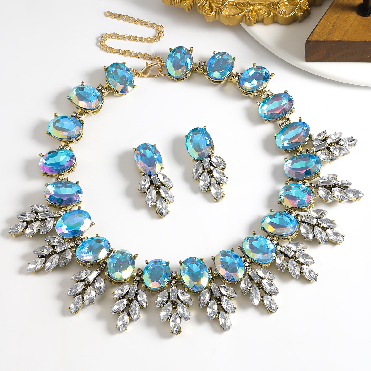 girlgo 3pcs/set luxurious Rhin - مراجعة Eve Jewelry & Watches Distribuidor Oficial Rolex وسعره