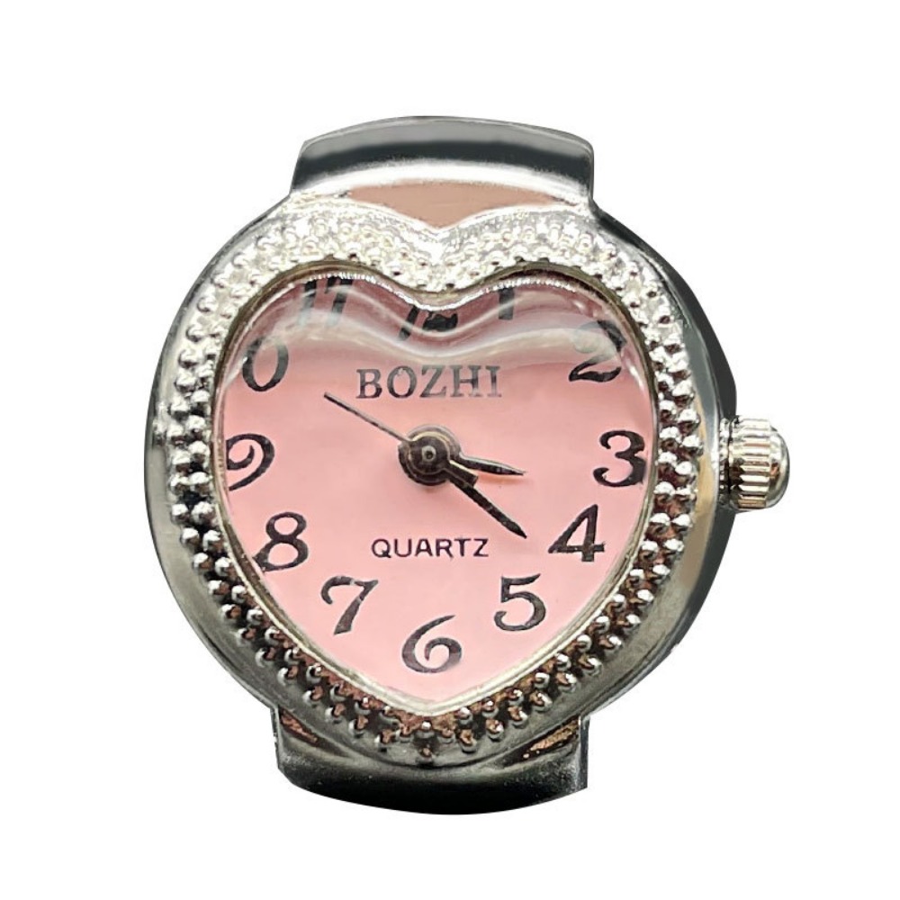 Heart Design Mini Finger Watch - مراجعة Jewelry Watches Men وسعره