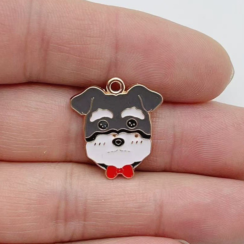 12pcs cartoon pet spotted dog  - مراجعة Jewelry & Watches Sp Z Oo Ul Frezerów 3 وسعره