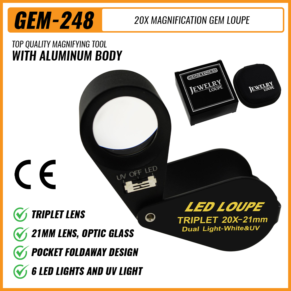 20x Jewelry Loupe 21mm Dual Li - مراجعة Collectors Coins Jewelry & Watches Of Smithtown Photos وسعره