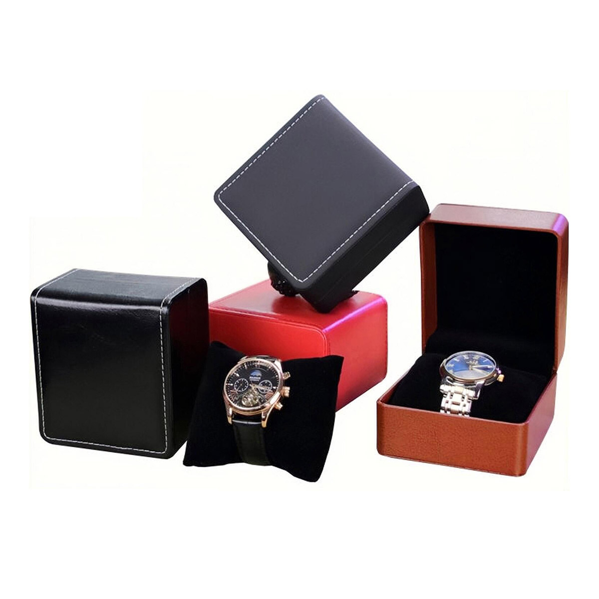 Fashion Leather Watch Box Case - مراجعة Best Jewelry Watches Women وسعره