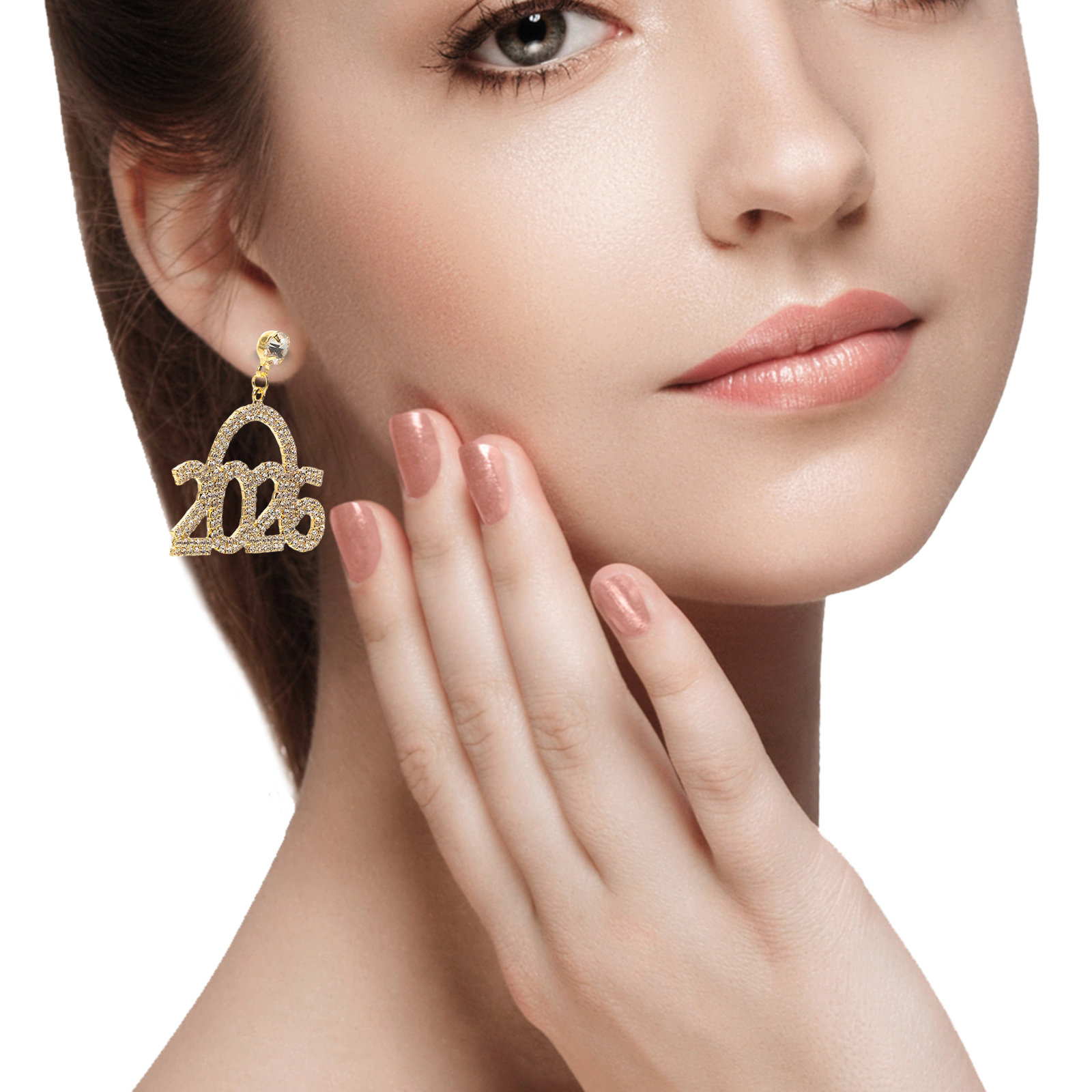 2Pcs Rhinestone Dangle Earring - مراجعة Eve Jewelry & Watches Distribuidor Oficial Rolex وسعره
