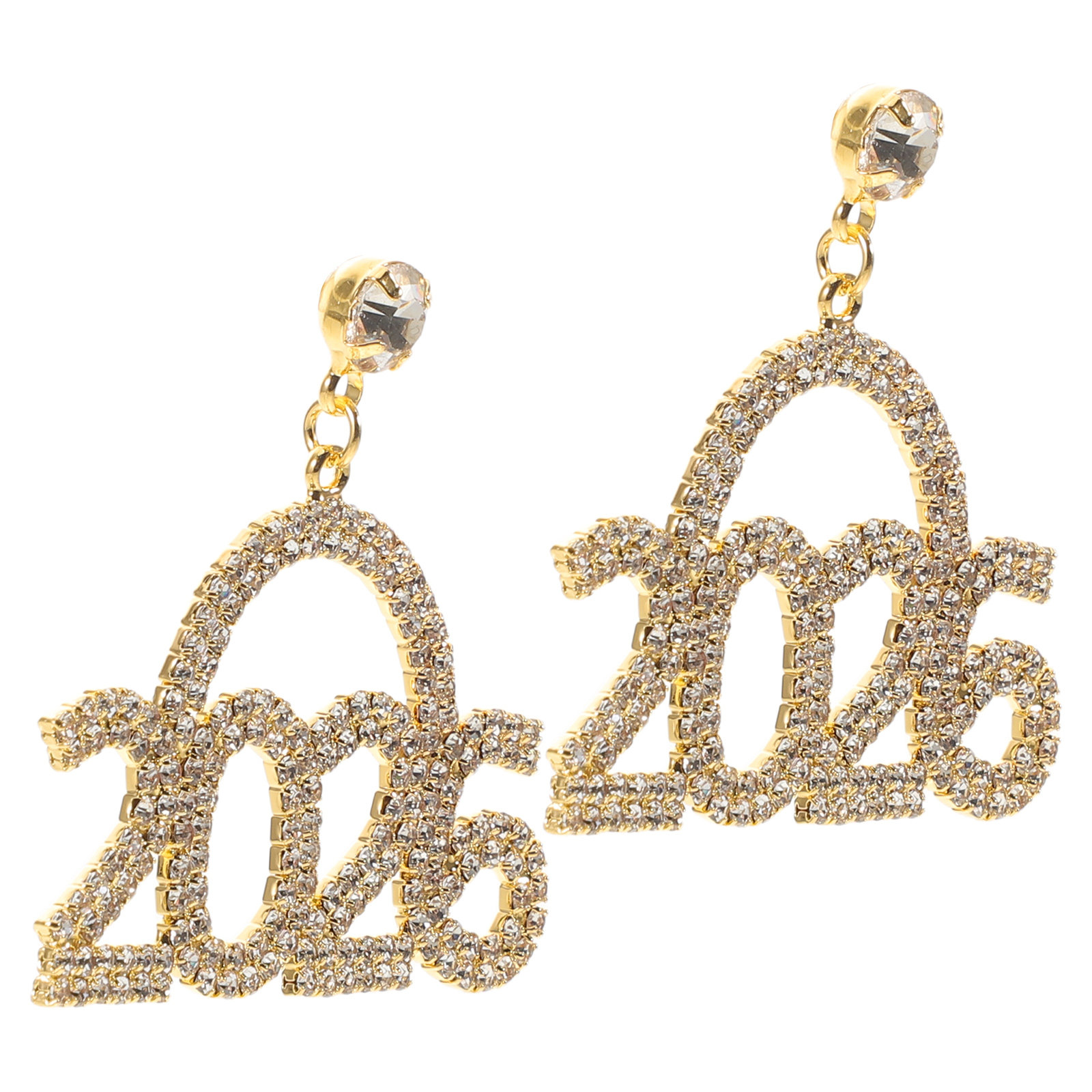 2Pcs Rhinestone Dangle Earring - مراجعة Eve Jewelry & Watches Distribuidor Oficial Rolex وسعره