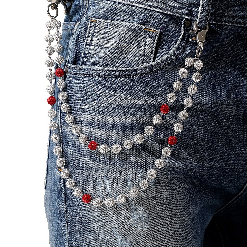 Harajuku Street Hip Hop Trouse - مراجعة Hip Hop Chain Necklace وسعره