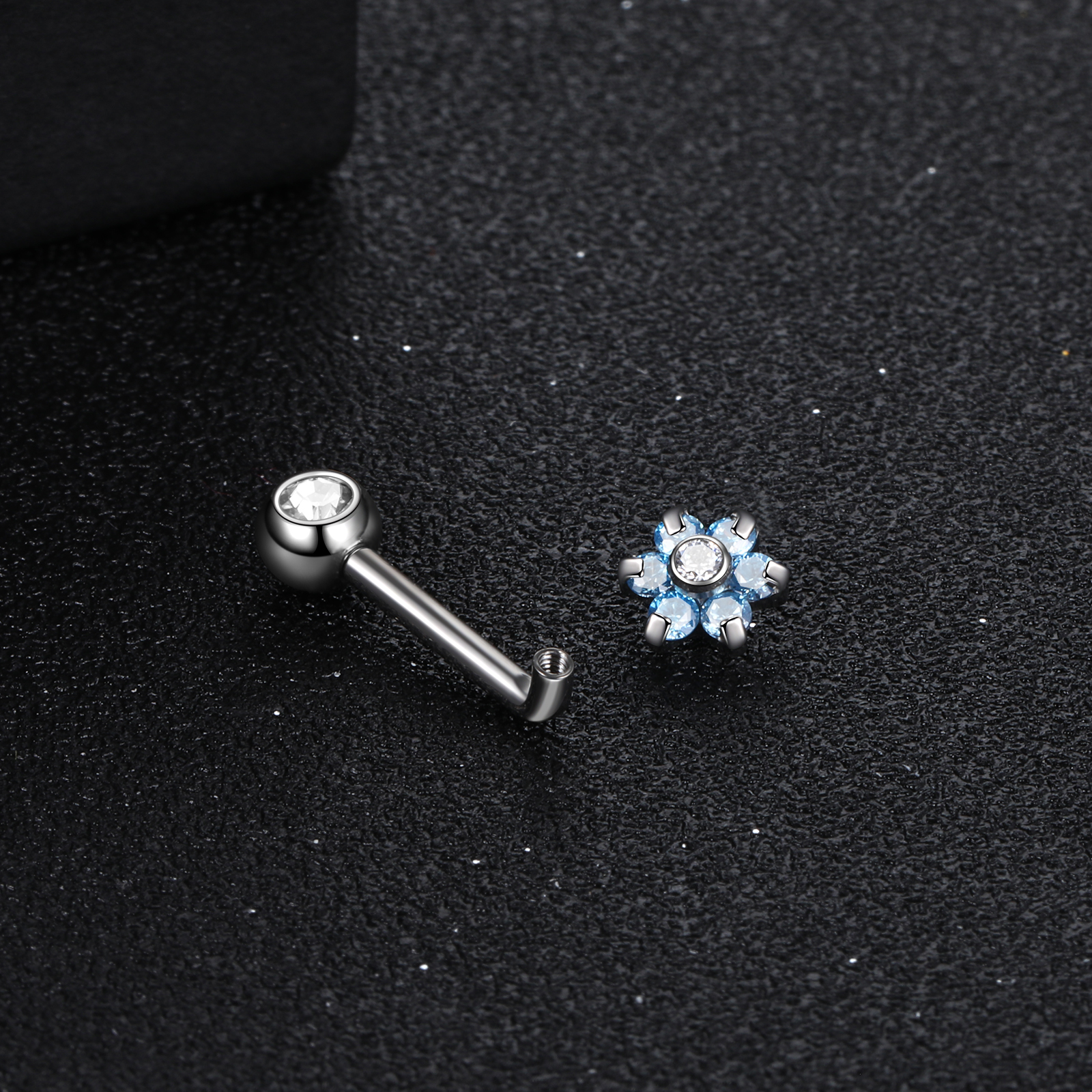 1PC ASTM F136 Titanium Intimat - مراجعة Christina Jewelry & Watches Marguerite Ørestik Forgyldt Sølv وسعره
