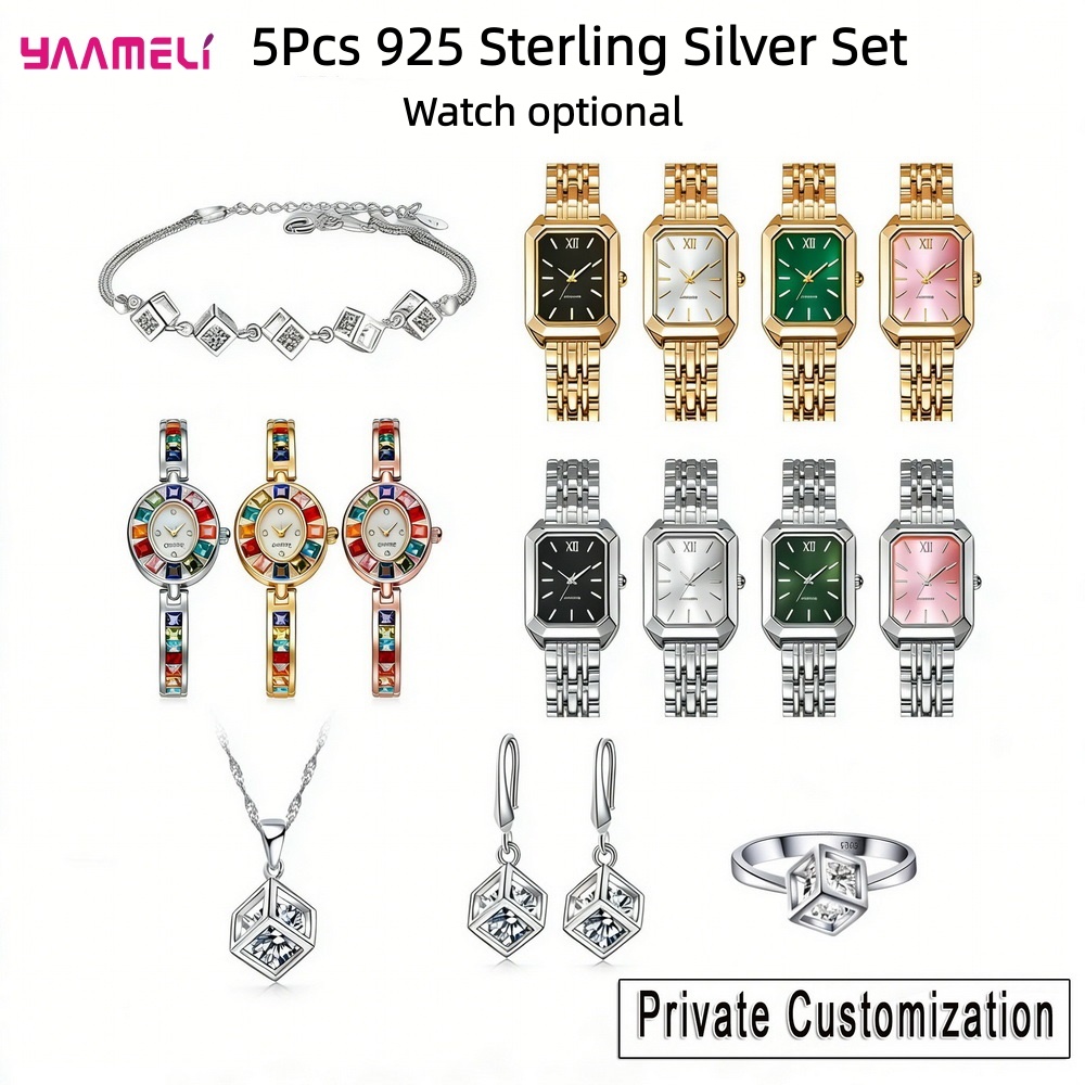 Luxuriou 925 Sterling Silver G - مراجعة Best Jewelry Watches Women وسعره