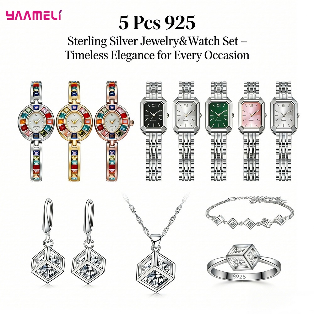 Luxuriou 925 Sterling Silver G - مراجعة Best Jewelry Watches Women وسعره