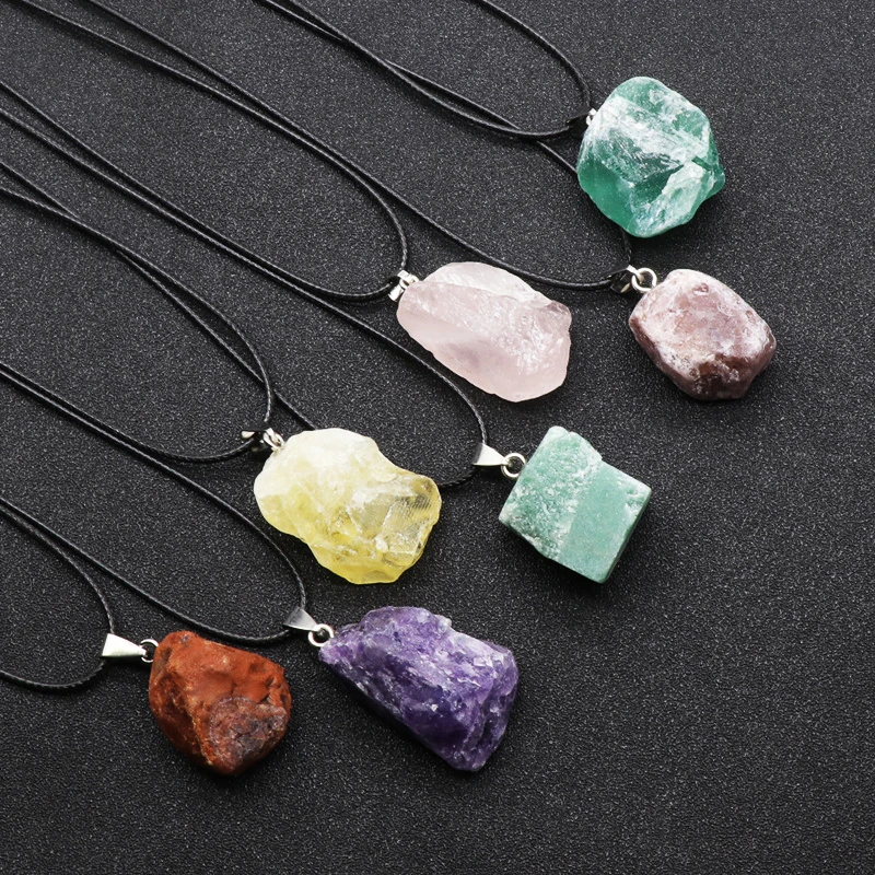 Natural Amethysts Flower Neckl - مراجعة Crystal Choker Necklace وسعره