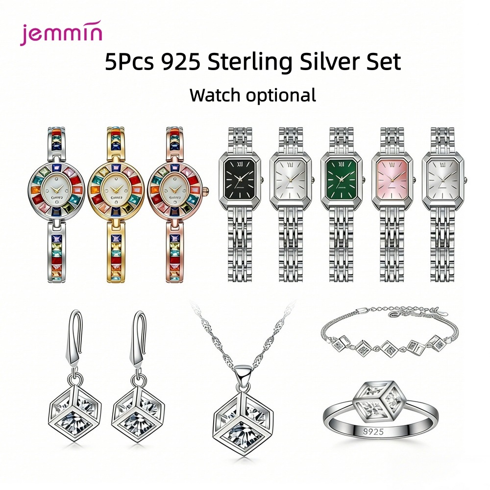 Luxury 925 Sterling Silver Geo - مراجعة Best Jewelry Watches Women وسعره