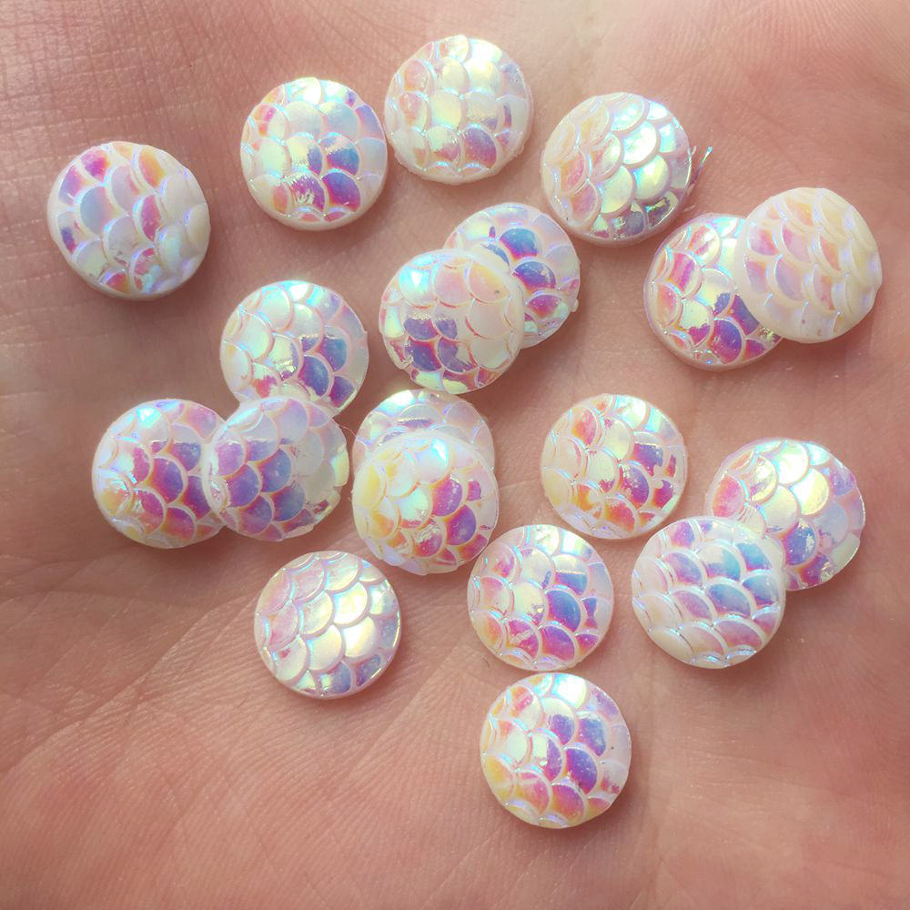 Shiny 100Pcs AB Resin 10mm Rou - مراجعة Paradise Jewelry & Watches Llc Miami Photos وسعره
