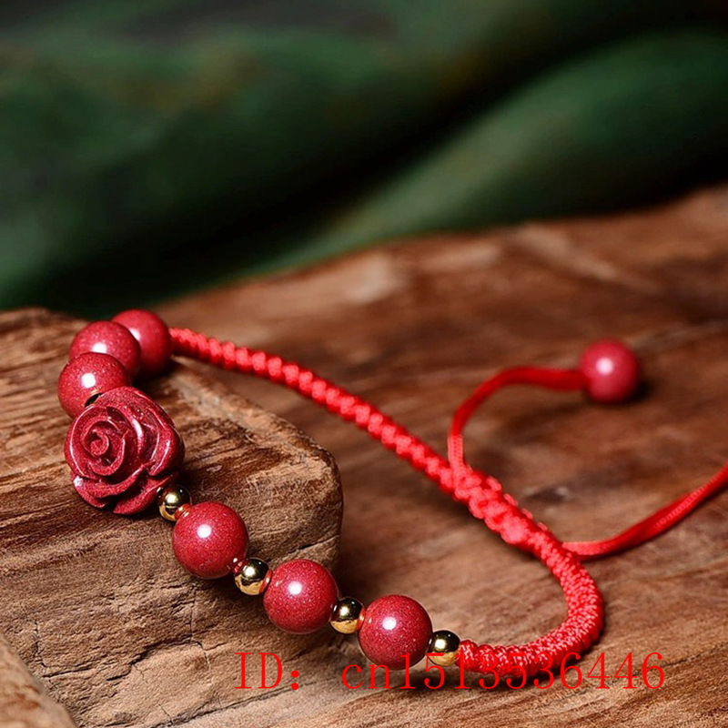 Red Cinnabar Rose Flower Beads - مراجعة Luxury Gifts Jewelry & Watches Namfleg Mostar وسعره
