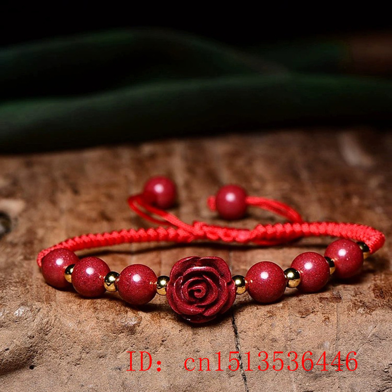 Red Cinnabar Rose Flower Beads - مراجعة Luxury Gifts Jewelry & Watches Namfleg Mostar وسعره