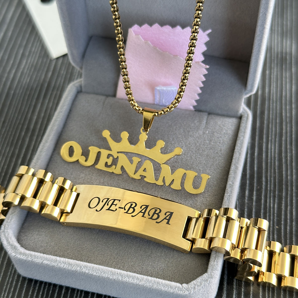 New Customized Name Necklace B - مراجعة Jewelry Watches Men وسعره