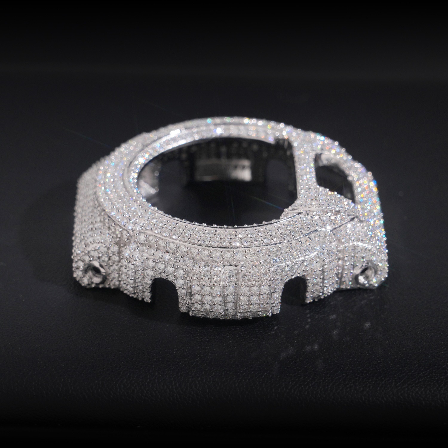 Bling Hip Hop Watch Case: Iced - مراجعة Jewelry Watches Men وسعره
