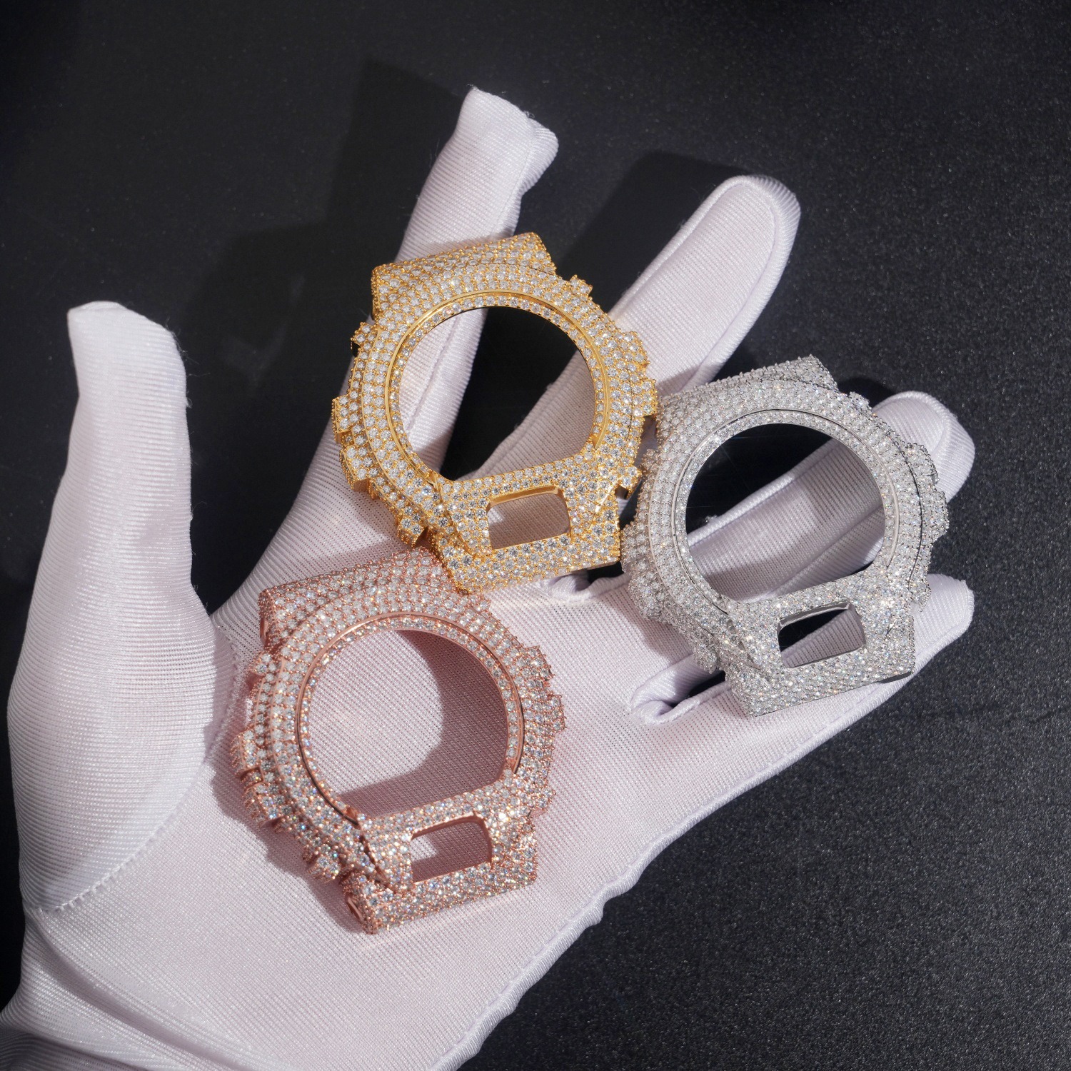 Bling Hip Hop Watch Case: Iced - مراجعة Jewelry Watches Men وسعره
