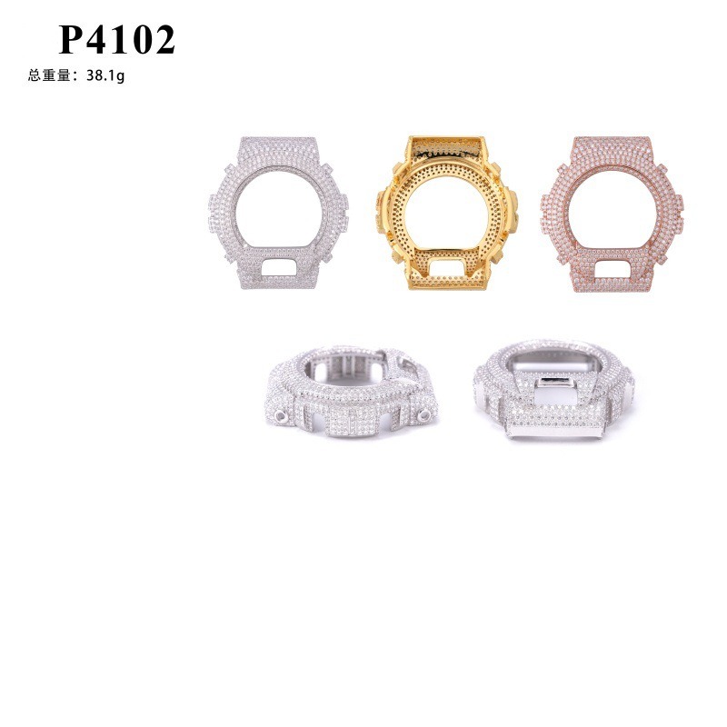 Bling Hip Hop Watch Case: Iced - مراجعة Jewelry Watches Men وسعره