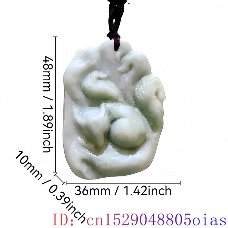 Natural Real Jade Fox Pendant  - مراجعة Luxury Gifts Jewelry & Watches Namfleg Mostar وسعره