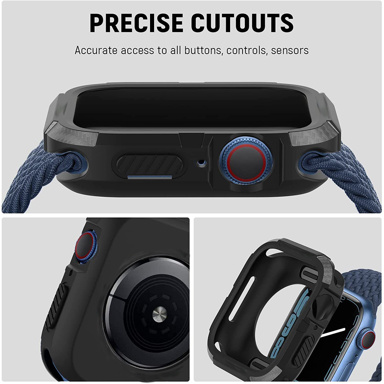 Rugged Cover for Apple Watch C - مراجعة Jewelry Smart Watches وسعره